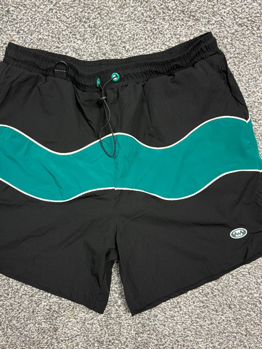 Water When Dry Utility Swim Short Black, Size XL